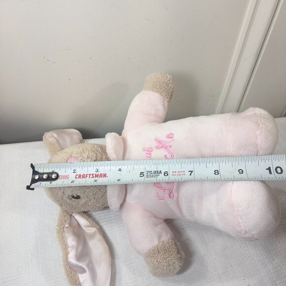 Dan Dee Jesus Loves Me talking Pink Bunny Rabbit Plush Stuffed Animal Easter - Picture 8 of 8